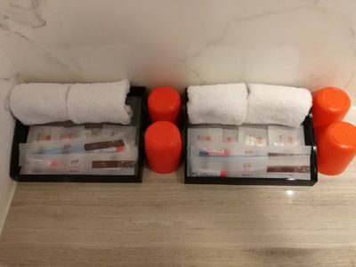 Le Prabelle HotelのQuad Suite アメニティグッズ