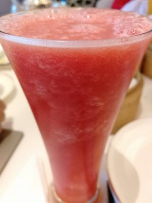 美心皇宮の西瓜汁（生スイカジュース）